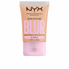 Liquid Make Up Base NYX Bare With Me Blur Nº 05-vanilla 30 ml - NYX Maroc - Aylal Beauty