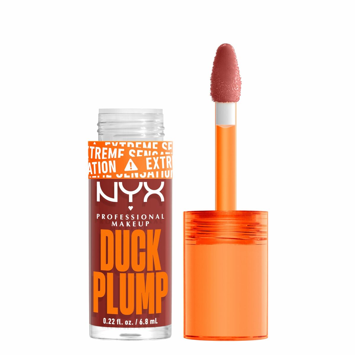 Lip-gloss Duck Plump Brick of time 6,8 ml - NYX Maroc - Aylal Beauty