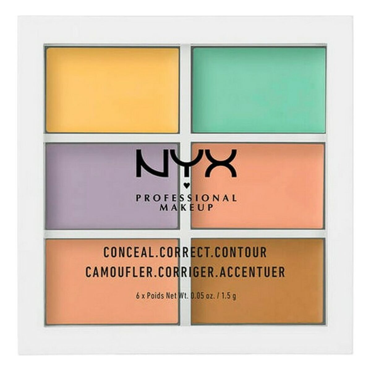 Compact Concealer Conceal (6 x 1,5 g) - NYX Maroc - Aylal Beauty