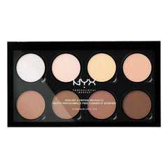 Highlighter Highlight & Contour Pro (8 x 2,7 g) - NYX Maroc - Aylal Beauty