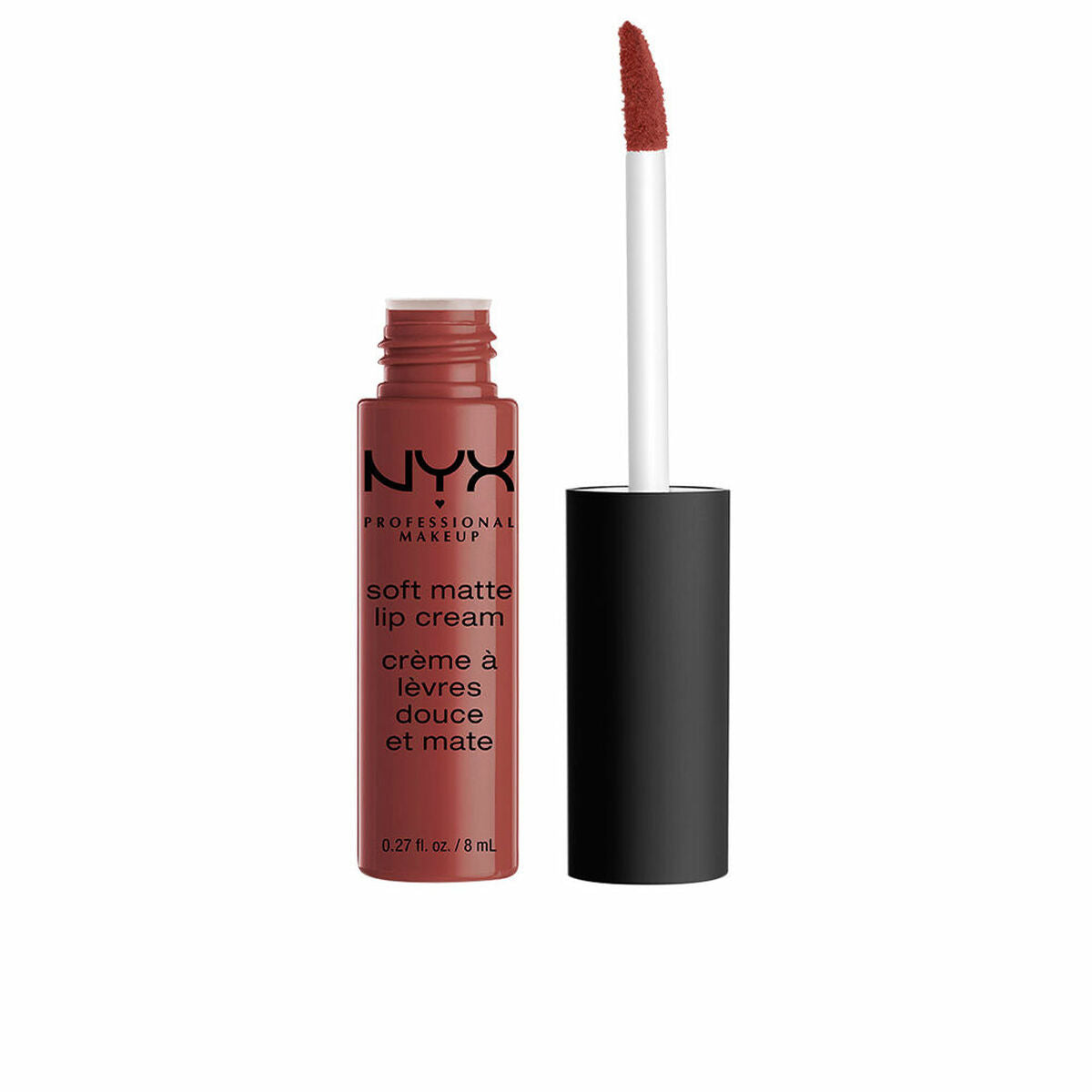 Lipstick Soft Matte Cream Rome 8 ml - NYX Maroc - Aylal Beauty