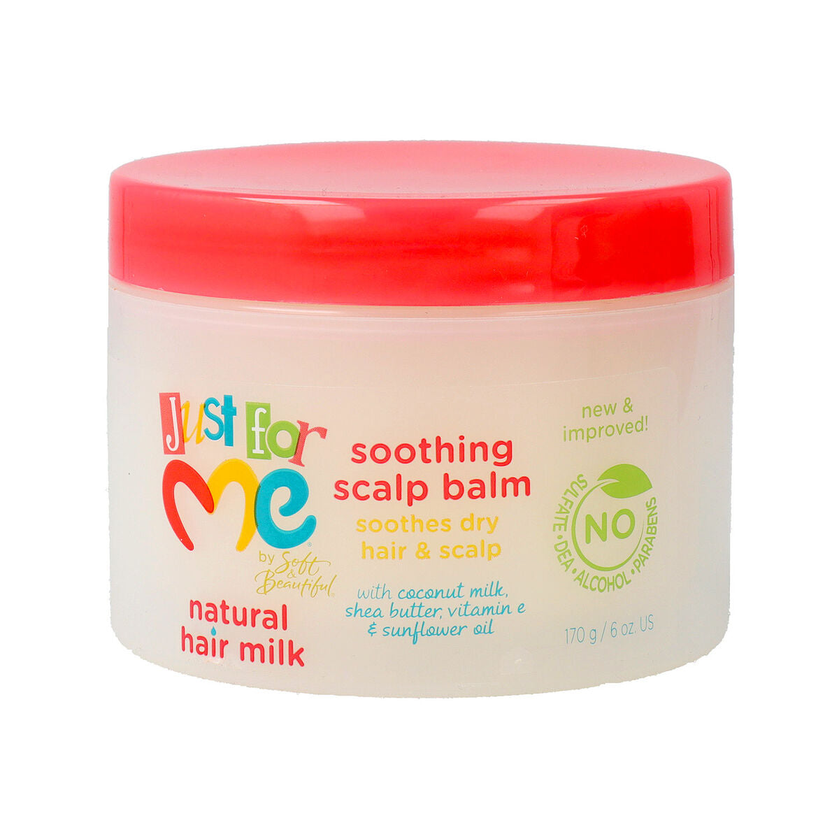 Conditioning Balsam Just For Me H/Milk Soothing 170 ml - Soft & Beautiful Maroc - Aylal Beauty