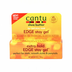 Conditioner Cantu Shea Butter Natural Hair Extra Hold Edge Stay Gel (14 g) - Cantu Maroc - Aylal Beauty