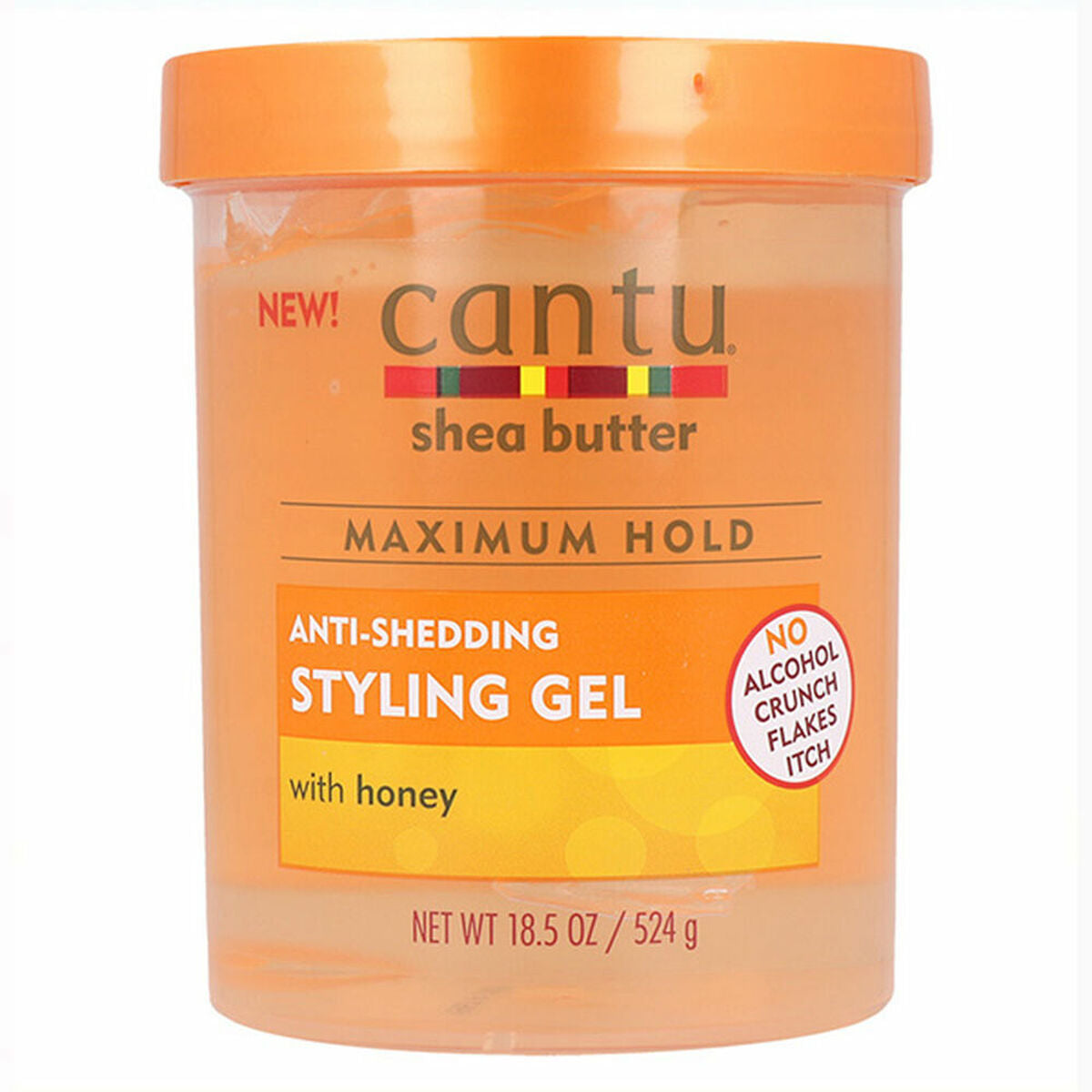 Shaping Gel Anti-Shedding Honey (524 g) - Cantu Maroc - Aylal Beauty