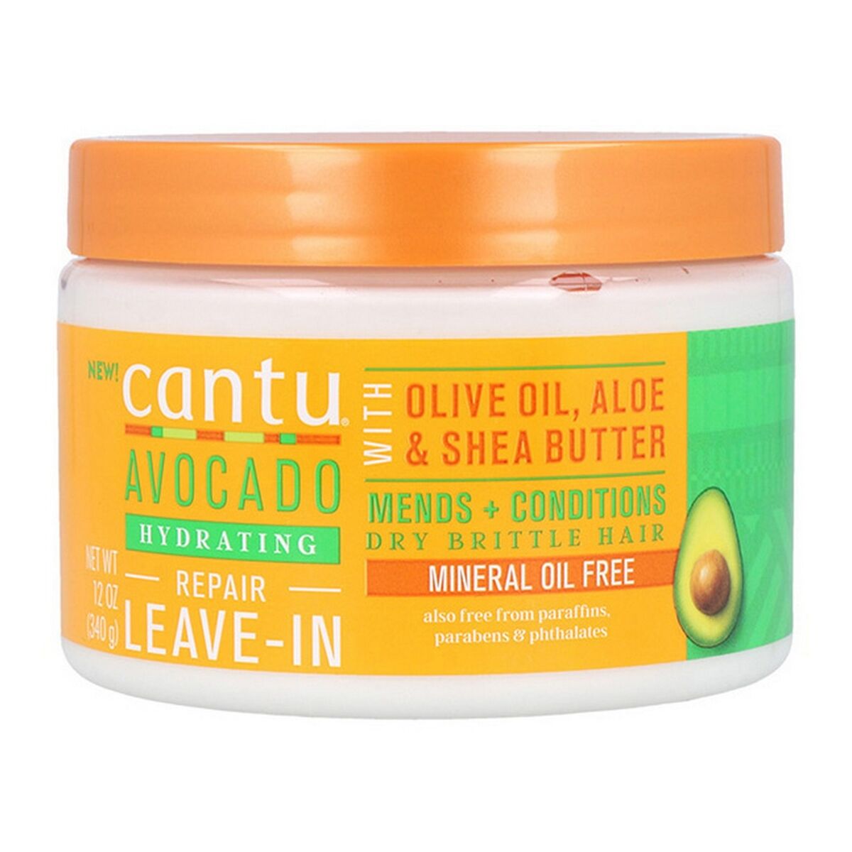 Styling Cream Avocado Hydrating Repair (340 g) - Cantu Maroc - Aylal Beauty