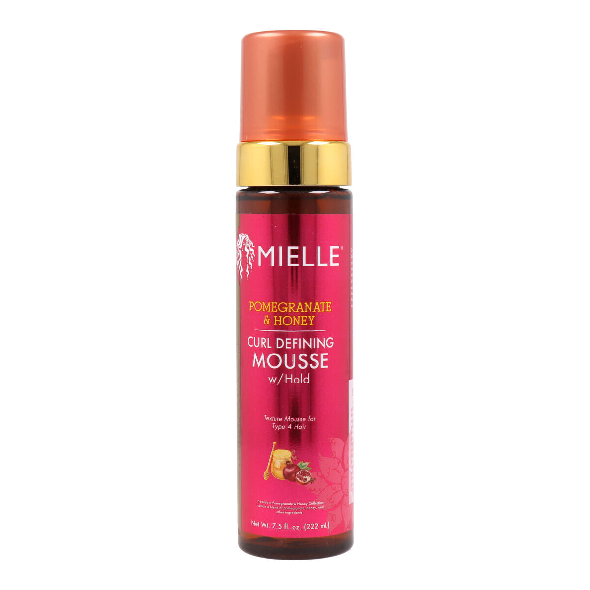 Styling Mousse Defining Mousse Honey Pomegranate (222 ml) - Mielle Maroc - Aylal Beauty