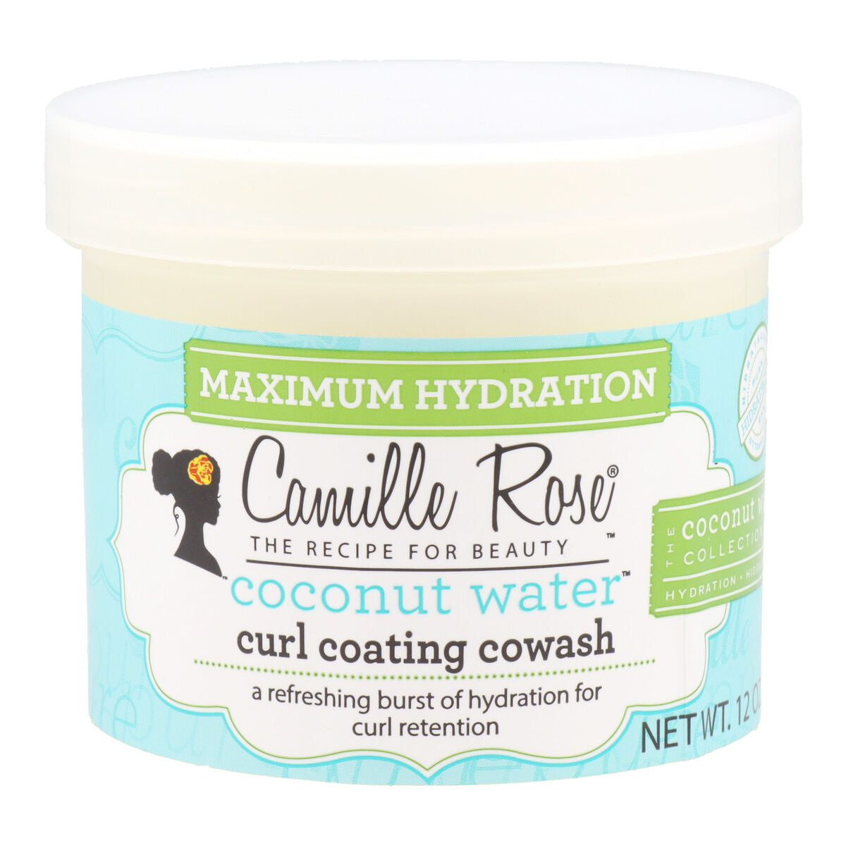 Cleaner Cowash Pink Coconut Curly hair 354 ml - Camille Rose Maroc - Aylal Beauty