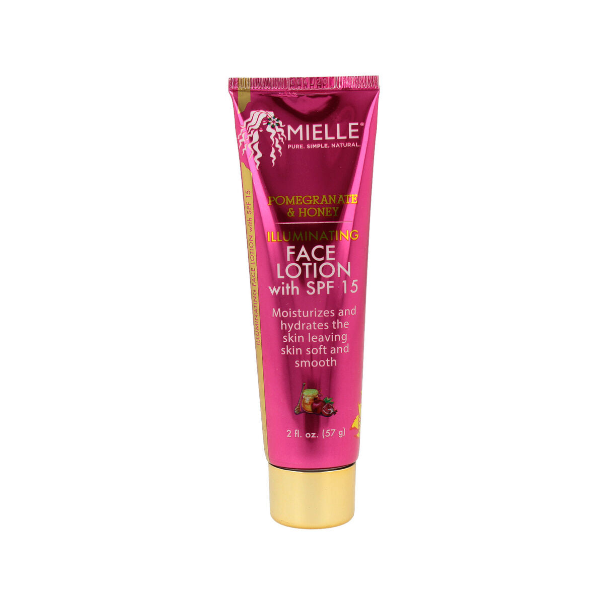 Facial Mask Pomegranate Honey Illuminating With Spf 15 (57 g) - Mielle Maroc - Aylal Beauty