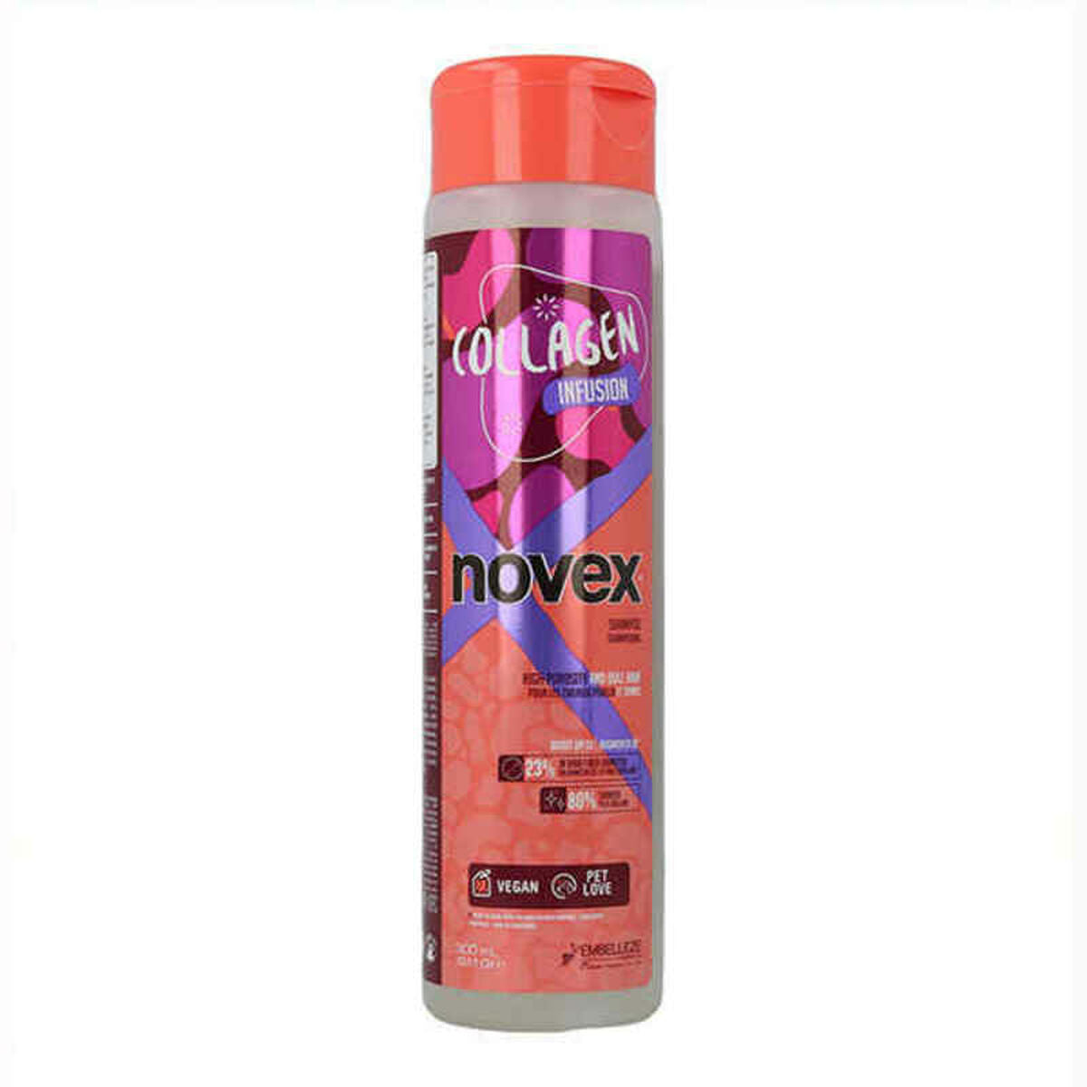 Shampoo Collagen Infusion 7106 (300 ml) - Novex Maroc - Aylal Beauty