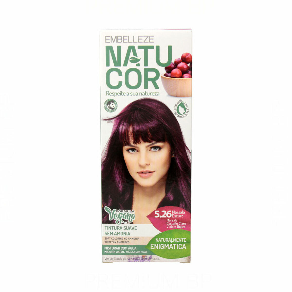 Permanent Colour Novex Naturcor Nº 5.26 (33 g) - Novex Maroc - Aylal Beauty