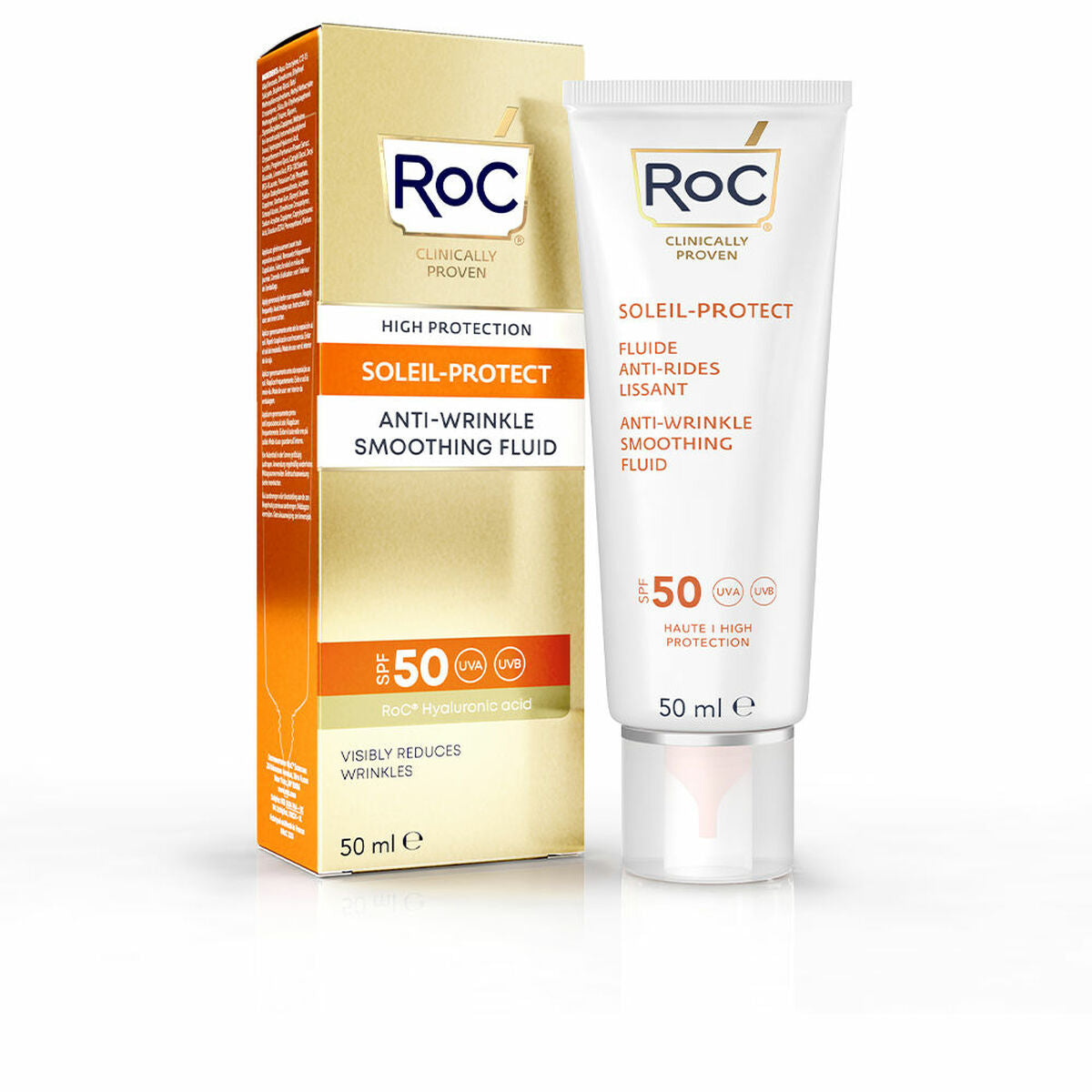 Facial Sun Cream Protección Solar 50 ml Spf 50 - Roc Maroc - Aylal Beauty