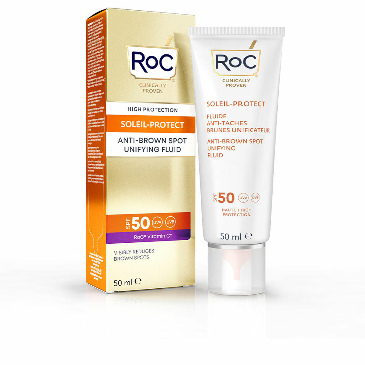 Sun Block Anti-Brown Spot Treatment SPF 50 (50 ml) - Roc Maroc - Aylal Beauty