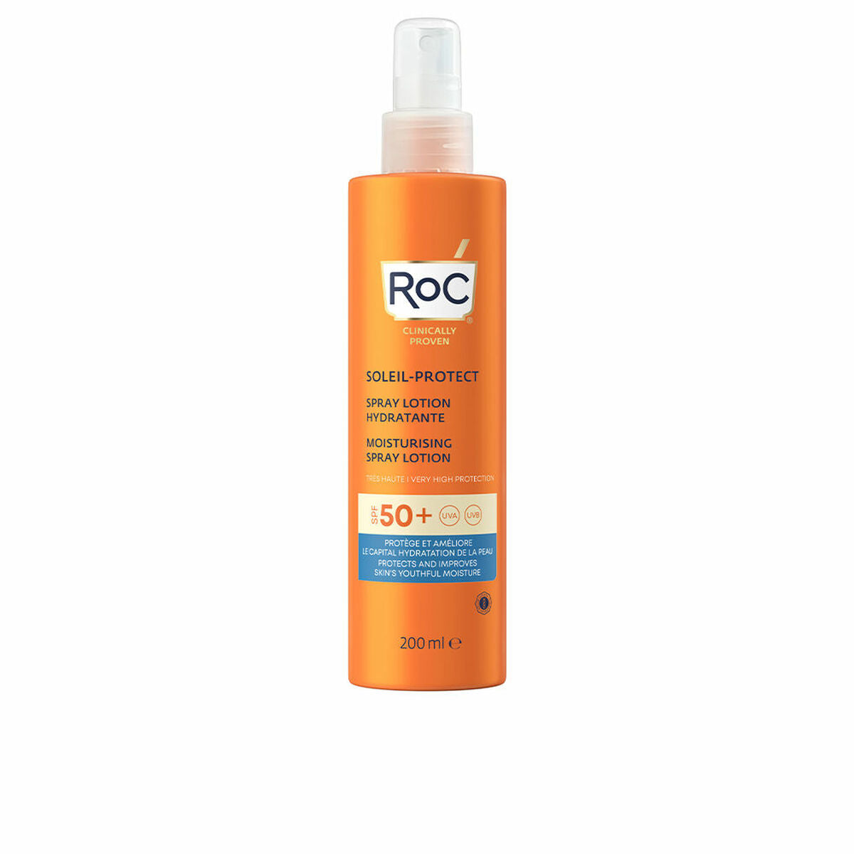 Spray Sun Protector Moisturizing SPF 50 (200 ml) - Roc Maroc - Aylal Beauty