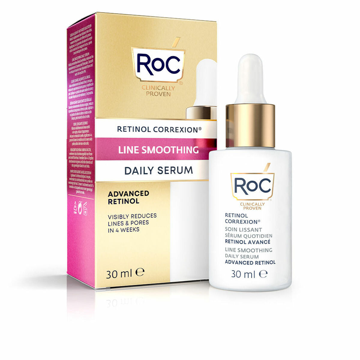 Facial Serum Line Smoothing Retinol (30 ml) - Roc Maroc - Aylal Beauty