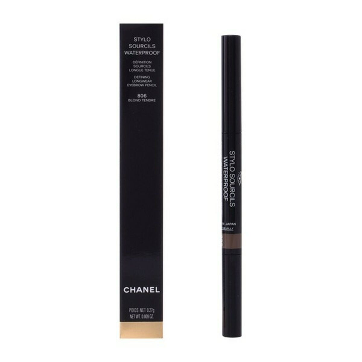 Eyebrow Pencil Stylo Sourcils Waterproof Chanel - Chanel Maroc - Aylal Beauty
