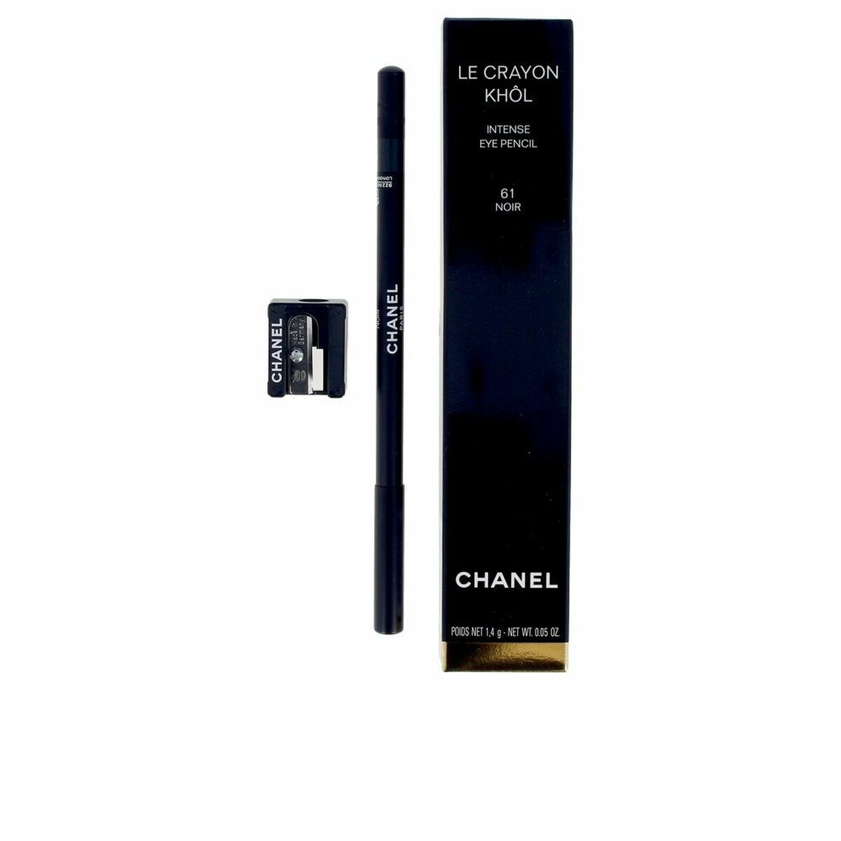 Eye Pencil Le Crayon Khôl Noir-61 (1 Unit) (1,4 g) - Chanel Maroc - Aylal Beauty