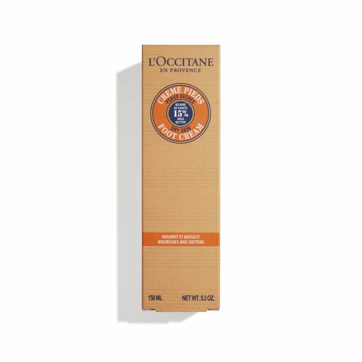 Moisturising Foot Cream L'Occitane En Provence KARITÉ 150 ml Shea 15 % - L'Occitane En Provence Maroc - Aylal Beauty