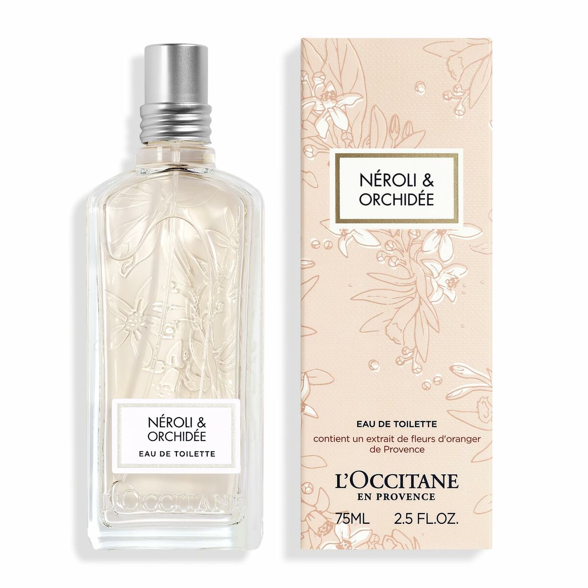 Women's Perfume NÉROLI & ORCHIDÉE EDT 75 ml Neroli & Orchidee - L'Occitane En Provence Maroc - Aylal Beauty