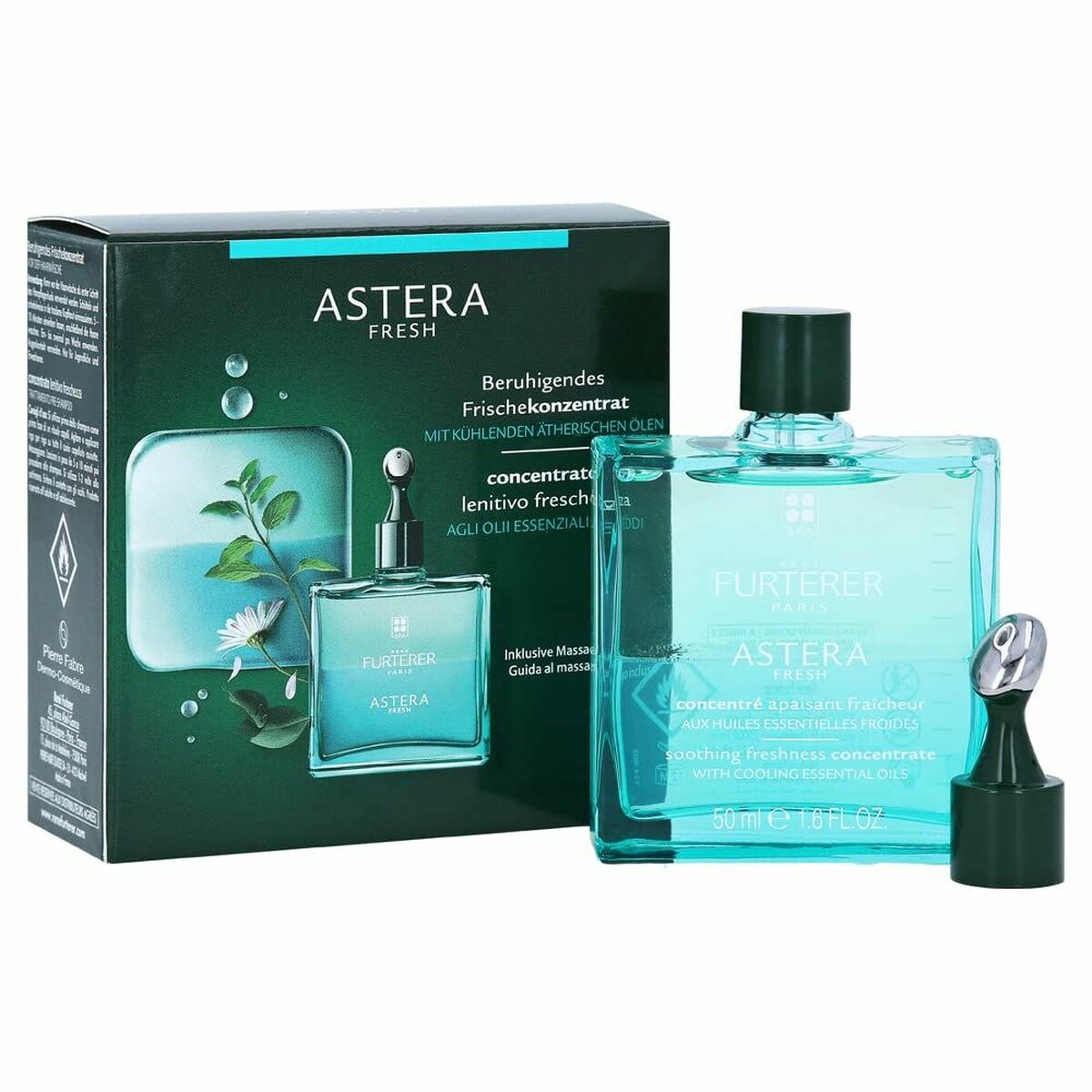 Hair Lotion Astera Fresh Soothing (50 ml) - René Furterer Maroc - Aylal Beauty