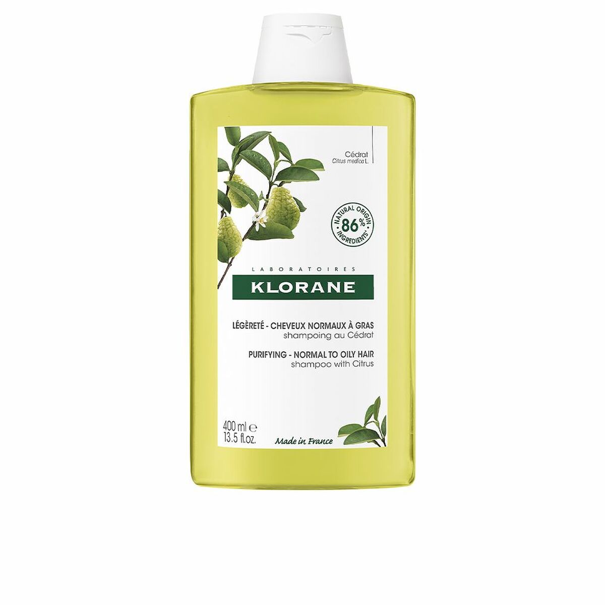 Shampoo Klorane Cidra Bio 400 ml | Klorane | Aylal Beauty