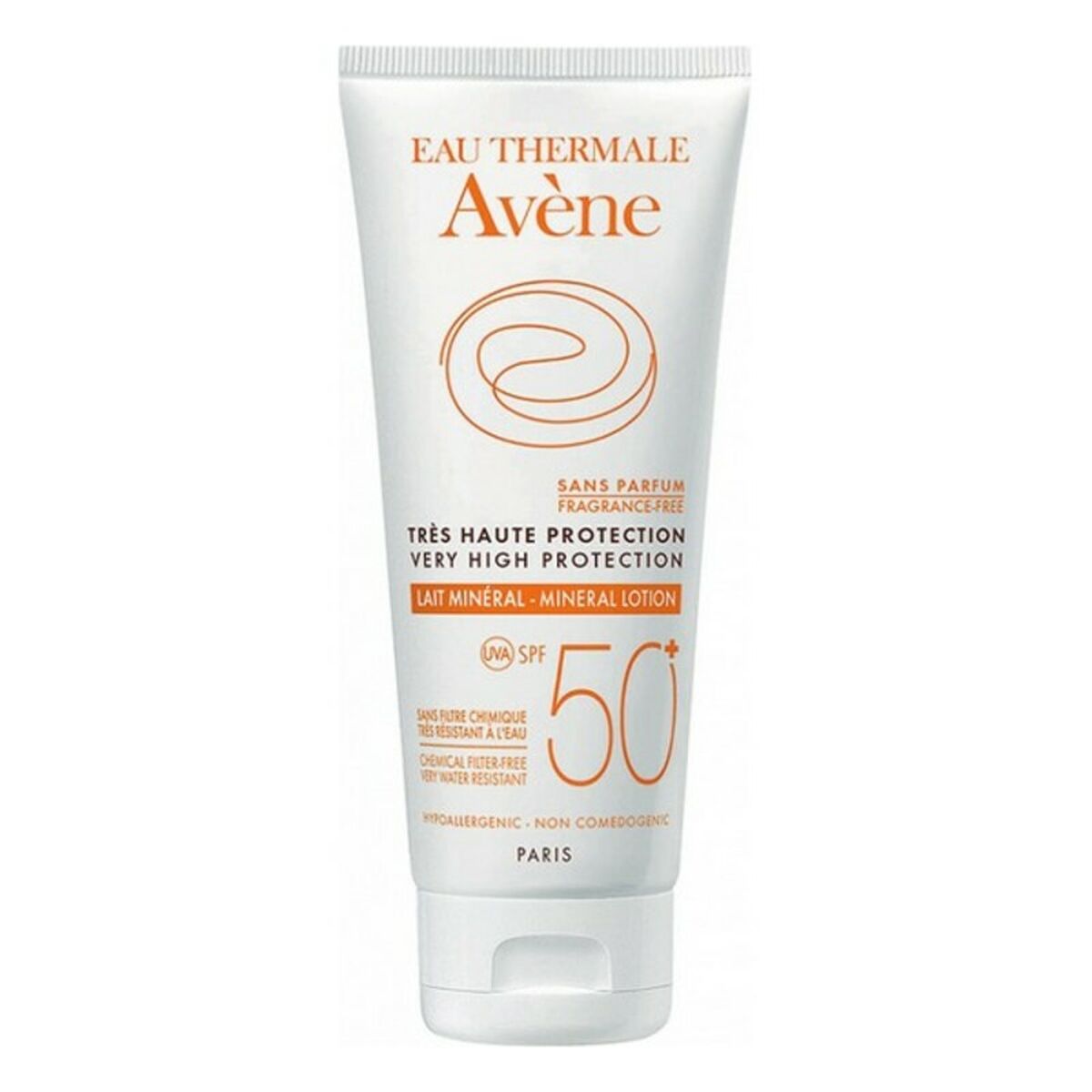 Sun Milk Solaire Haute (100 ml) - Avene Maroc - Aylal Beauty