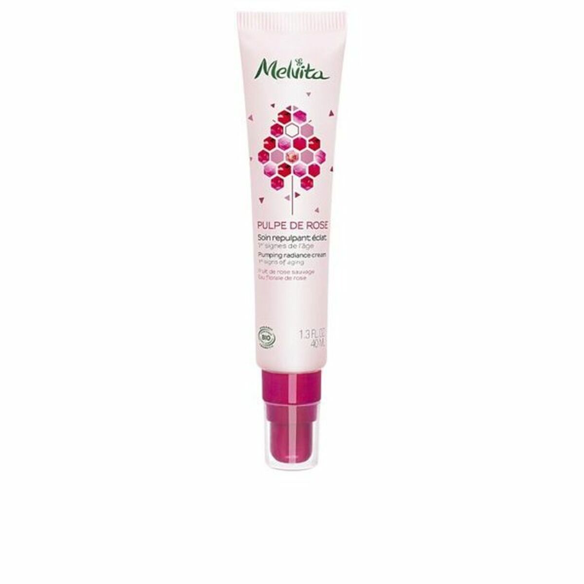 Facial Mist Purple De Rose Melvita Repulpant 40 ml (1 Unit) - Melvita Maroc - Aylal Beauty