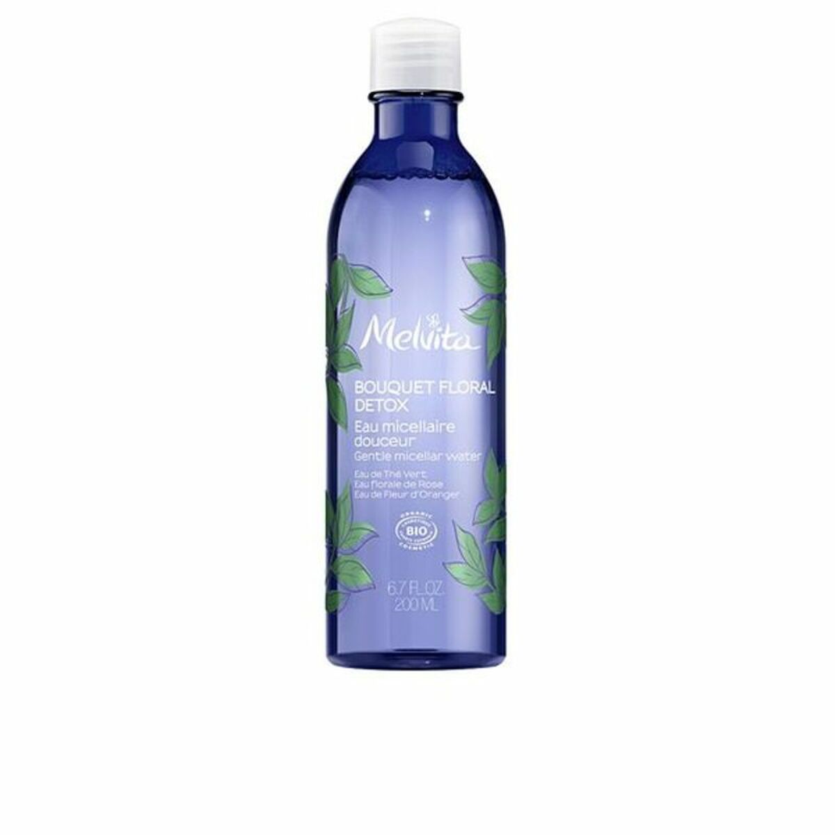 Micellar Water Bouquet Floral Detox (200 ml) - Melvita Maroc - Aylal Beauty