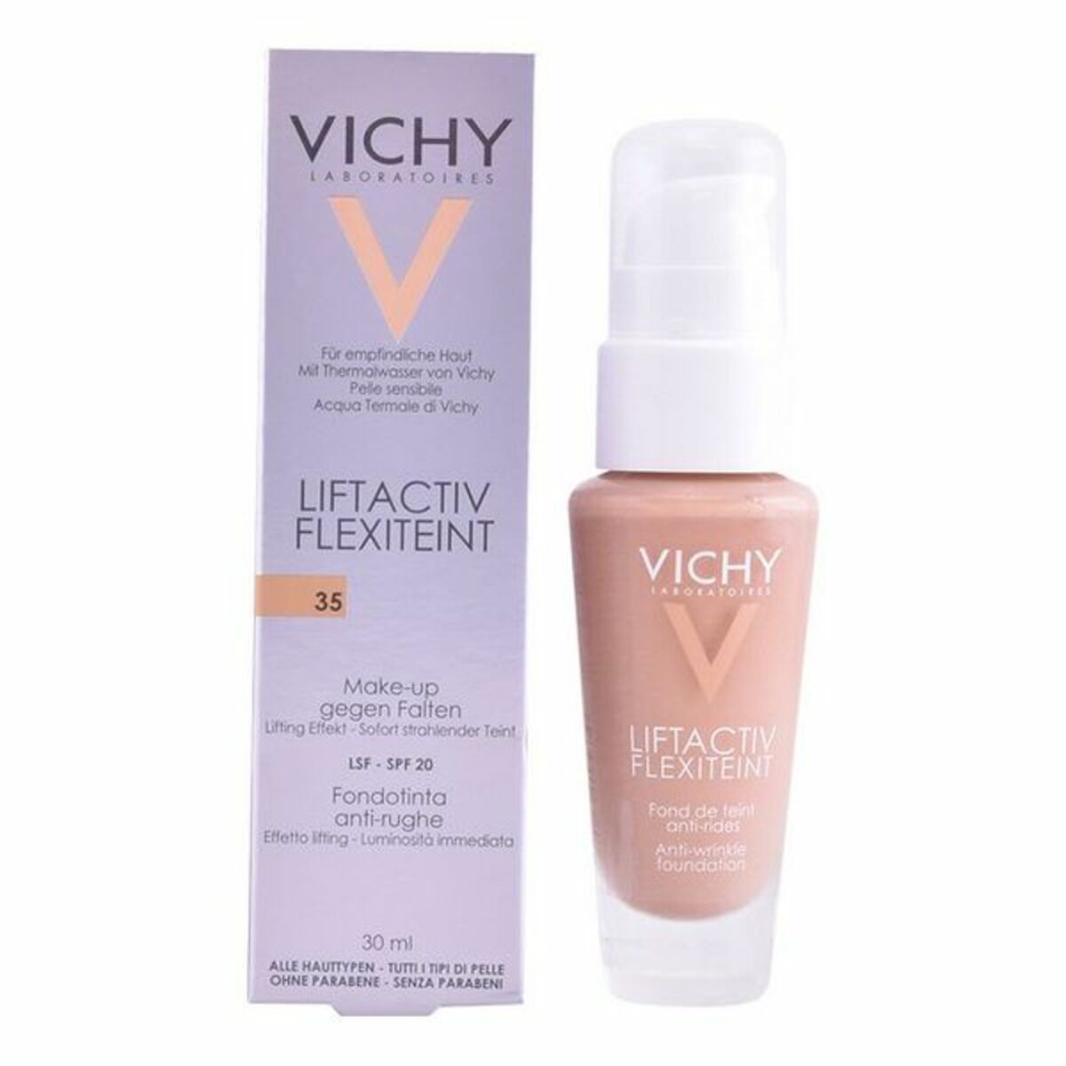 Fluid Foundation Make-up Liftactiv Flexiteint Spf 20 - Vichy Maroc - Aylal Beauty