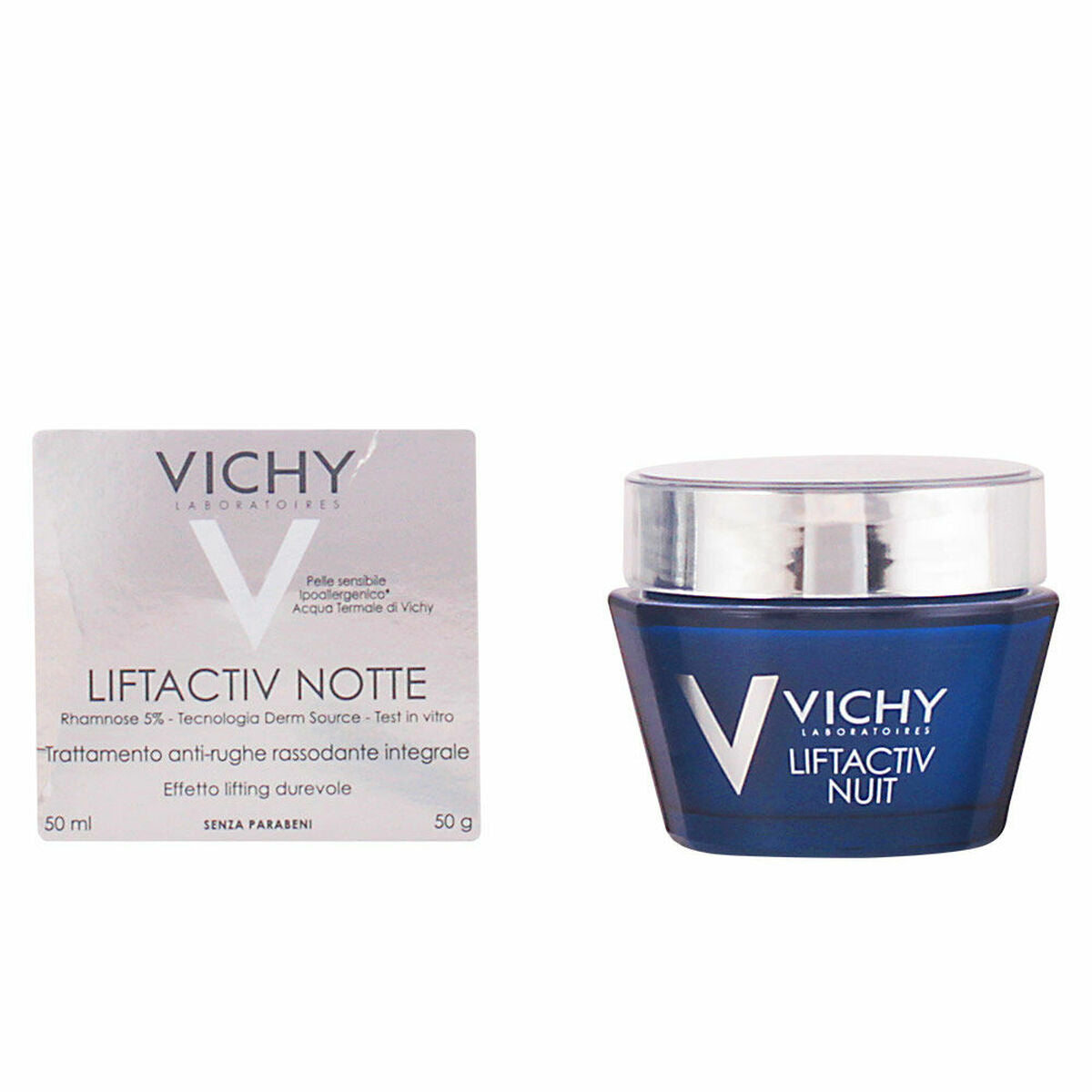 Anti-Wrinkle Night Cream Vichy Liftactive Nuit Firming (50 ml) - Vichy Maroc - Aylal Beauty