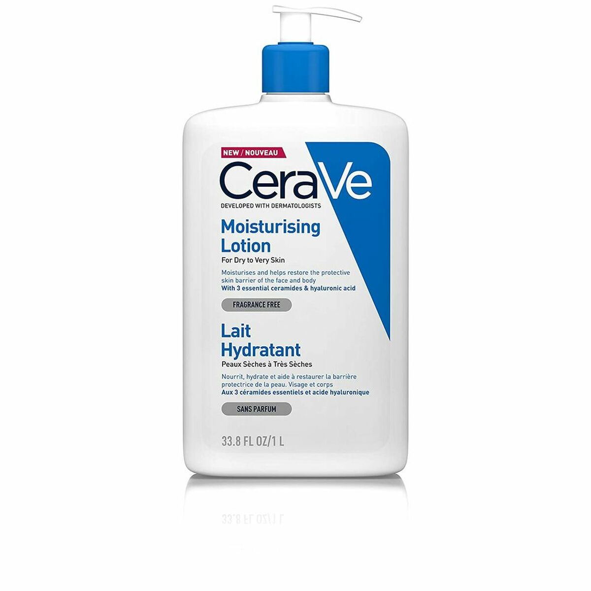 Body Lotion CeraVe Very dry skin (1000 ml) - CeraVe Maroc - Aylal Beauty