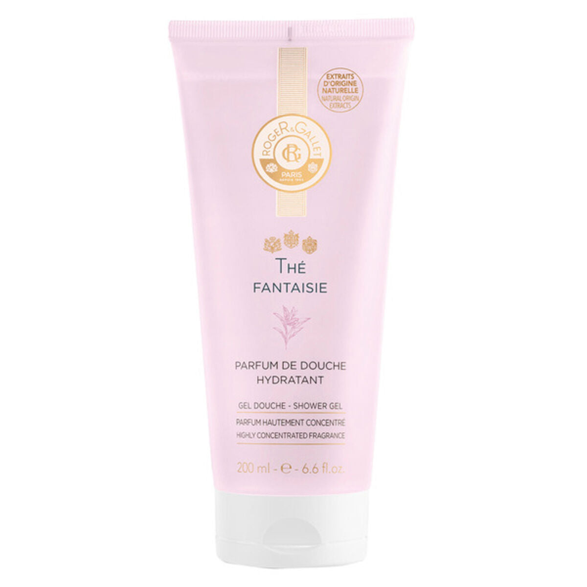 Bath Gel Thé Fantasie (200 ml) - Roger & Gallet Maroc - Aylal Beauty