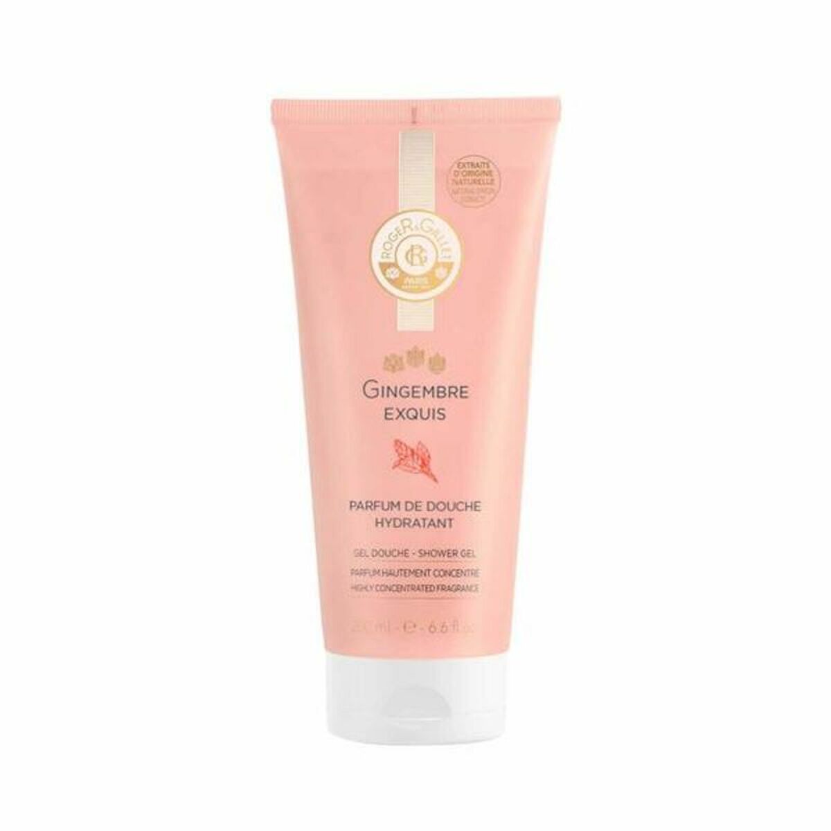 Shower Gel Gingembre Exquis 200 ml - Roger & Gallet Maroc - Aylal Beauty