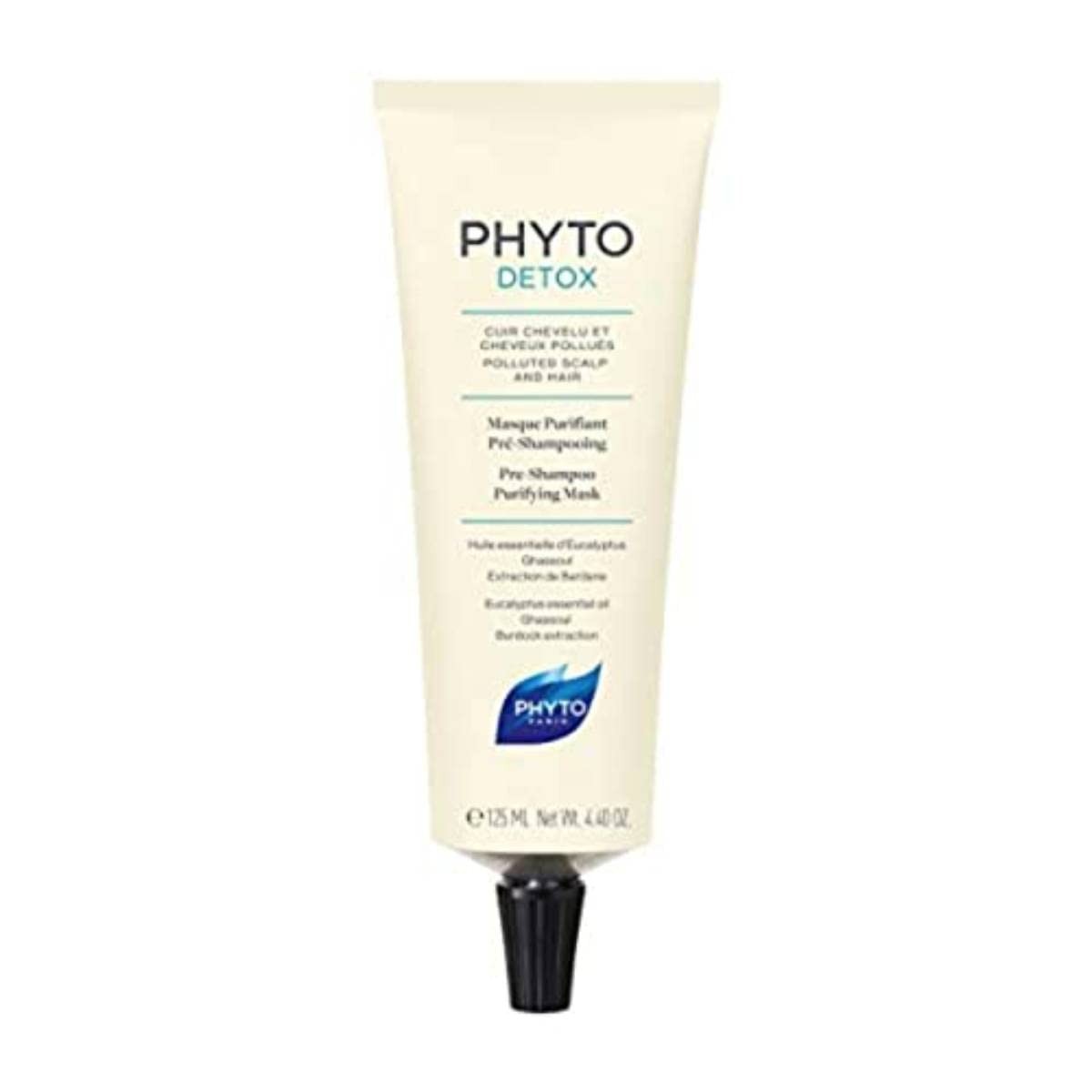 Purifying Mask PhytoDetox Pre-Shampoo (125 ml) - Phyto Paris Maroc - Aylal Beauty