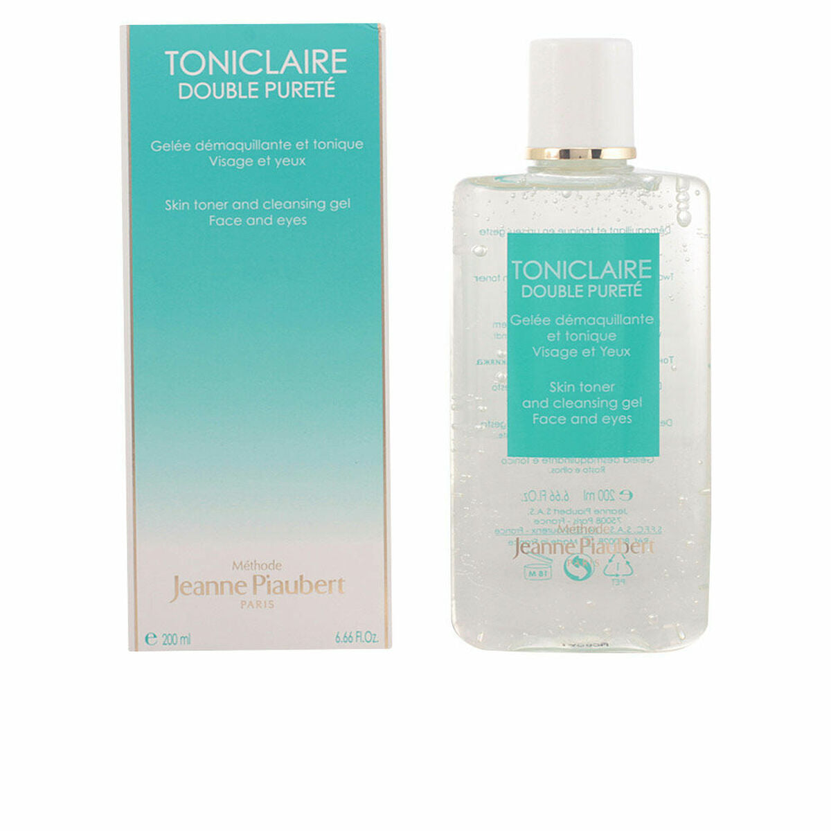 Facial Make Up Remover Gel Toniclaire Toniclaire (200 ml) - Jeanne Piaubert Maroc - Aylal Beauty