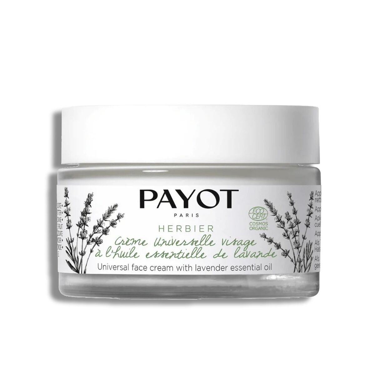 Facial Cream Payot Herbier Creme Universelle 50 ml Lavendar - Payot Maroc - Aylal Beauty