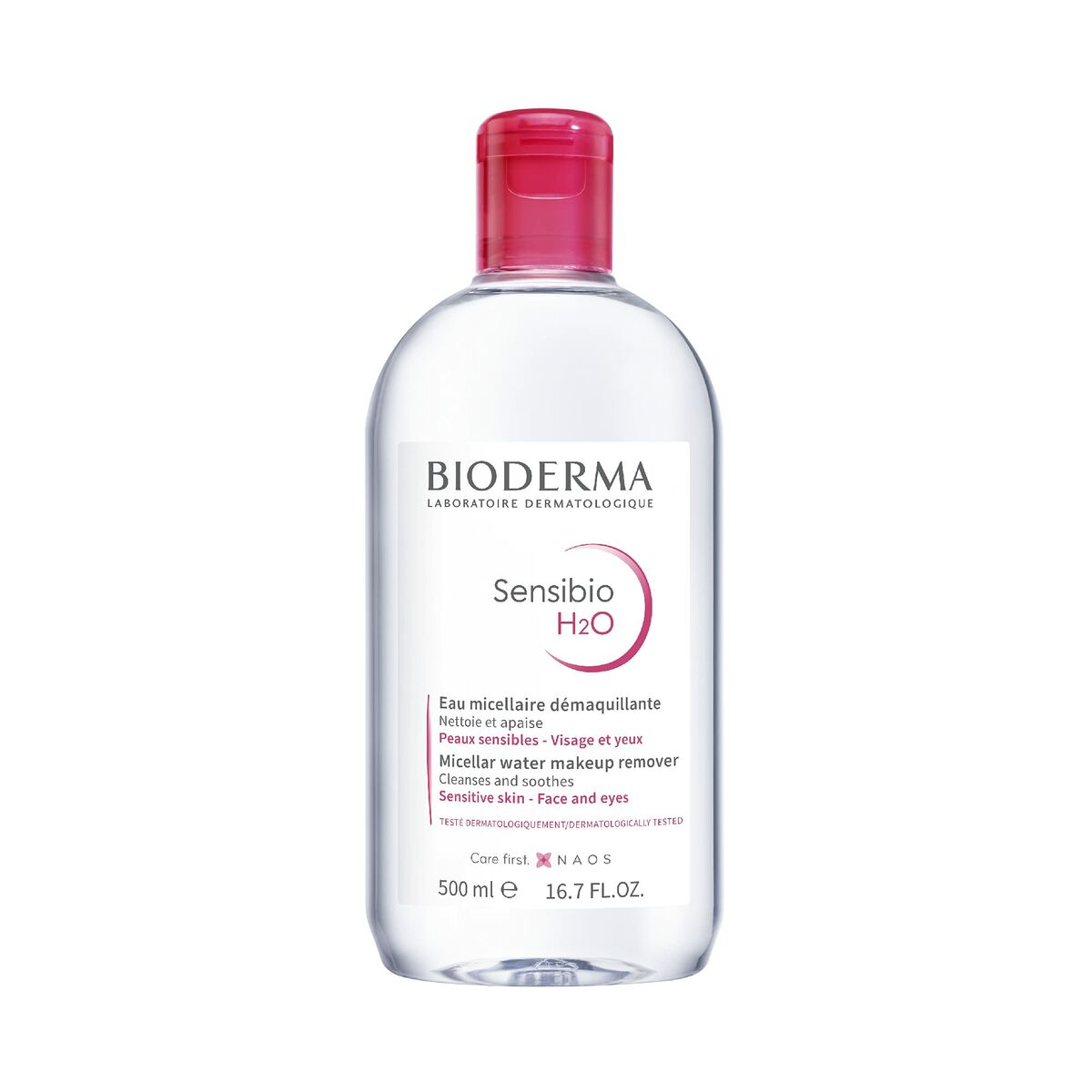 Make Up Remover Micellar Water Bioderma 3401528506420 500 ml (1 Unit) - Bioderma Maroc - Aylal Beauty