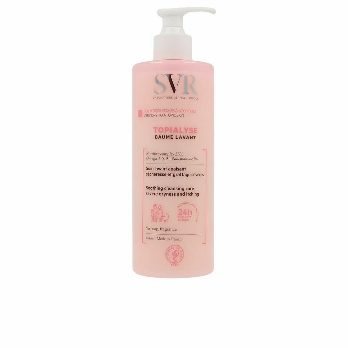 Moisturising Body Balm Dual Foam (400 ml) - SVR Maroc - Aylal Beauty