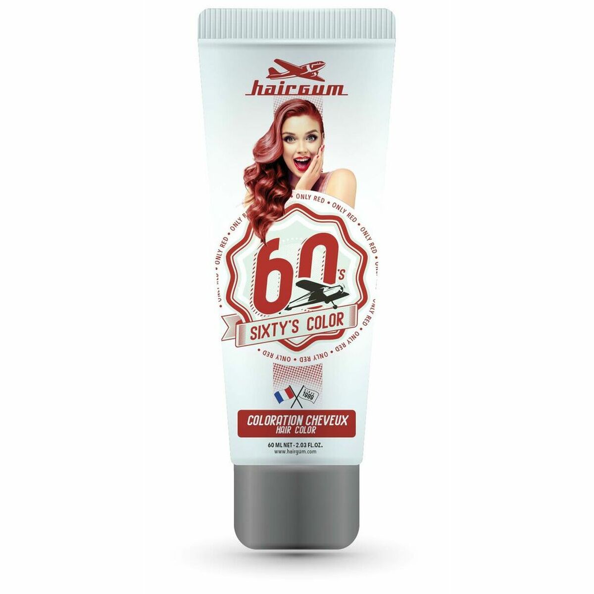 Semi-permanent Colourant SIXTY'S only - Hairgum Maroc - Aylal Beauty