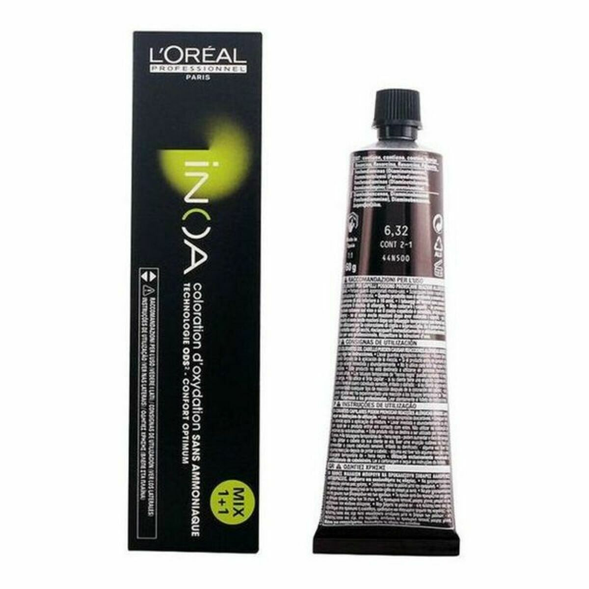 Dye No Ammonia Inoa LINOA632 Nº 6,32 (60 g) Nº 6,32 60 g - L'Oreal Professionnel Paris Maroc - Aylal Beauty