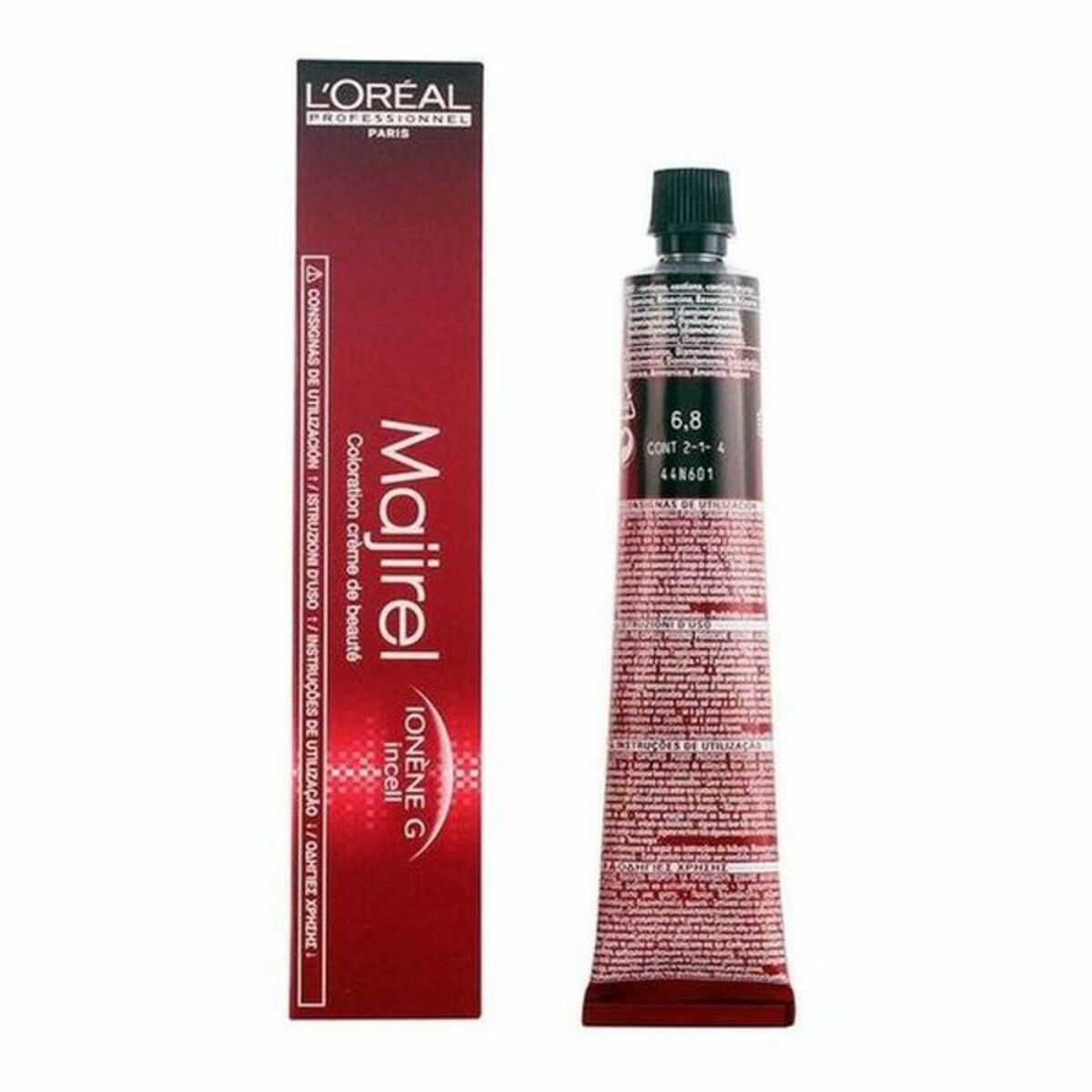 Permanent Dye Majirel Majirel (50 ml) Nº 6,8 50 ml - L'Oreal Professionnel Paris Maroc - Aylal Beauty