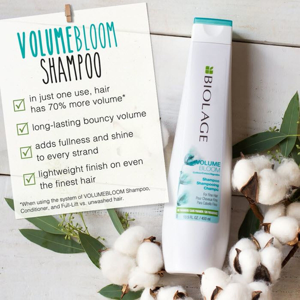 Volumising Shampoo Matrix Biolage Volumebloom - Matrix Maroc - Aylal Beauty