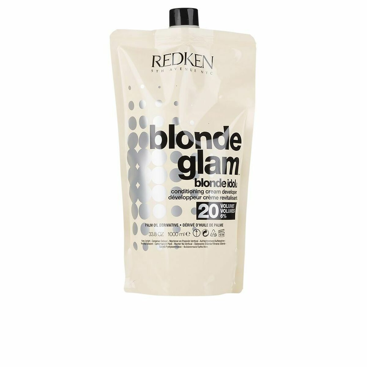 Revealing Colour Emulsion Blonde Idol 20 Vol. 6 % (1000 ml) - Redken Maroc - Aylal Beauty