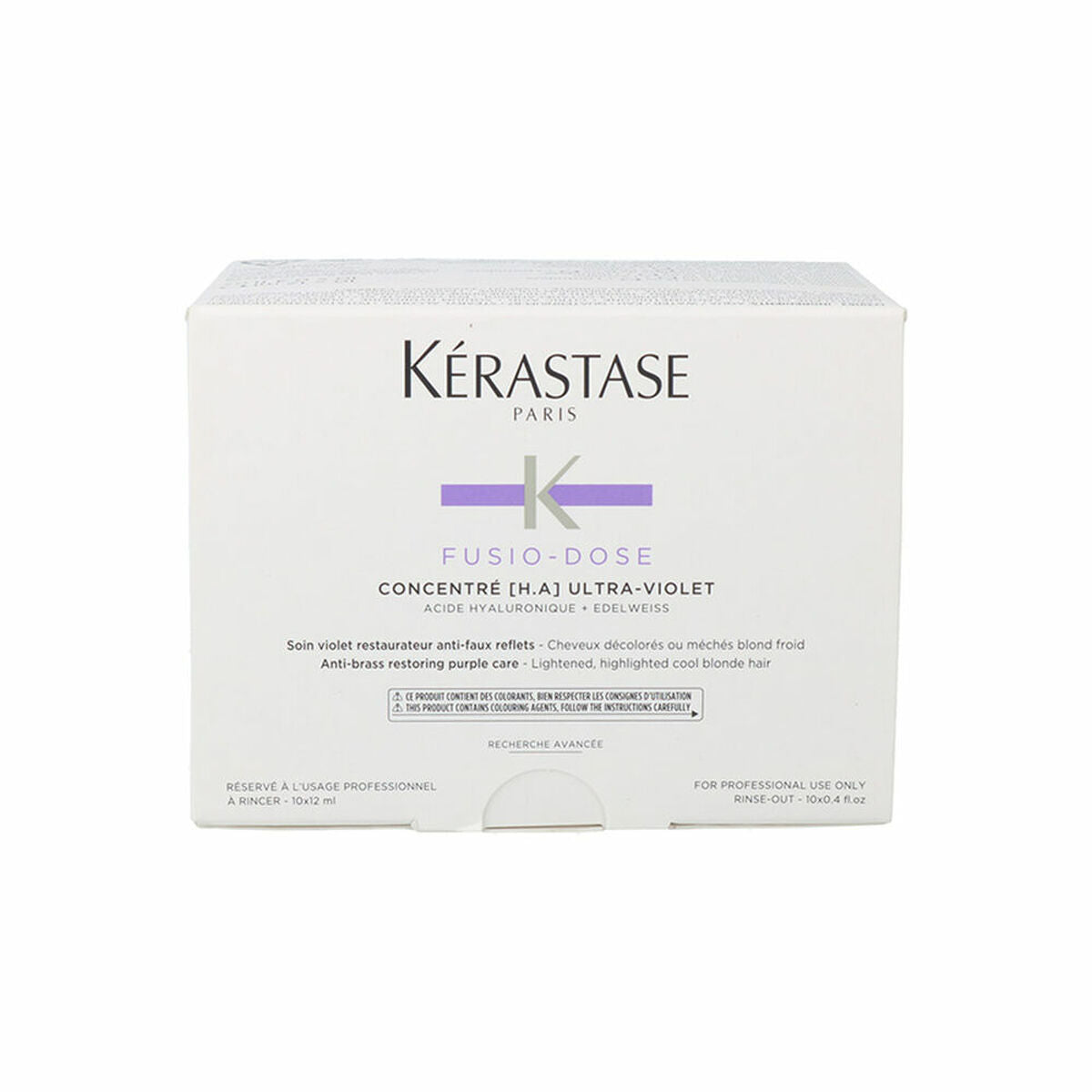 Colour Neutralising Kerastase E3430000 Anti-yellowing Treatment 10 Units - Kerastase Maroc - Aylal Beauty