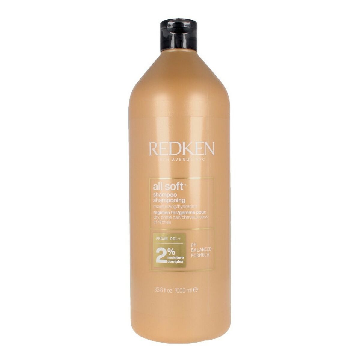 Moisturizing Shampoo Redken All Soft   (1L) - Redken Maroc - Aylal Beauty