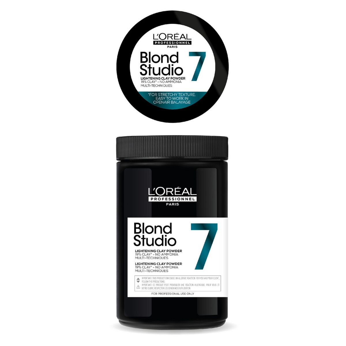Lightener L'Oreal Professionnel Paris Blond Studio Clay 500 g - L'Oreal Professionnel Paris Maroc - Aylal Beauty