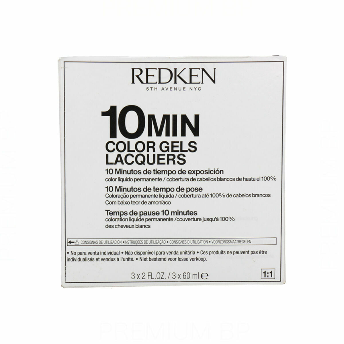 Hair Plumper with Coloured Fibres Color Gel Laquer Min 60 ml 3 uds (3 Units) - Redken Maroc - Aylal Beauty