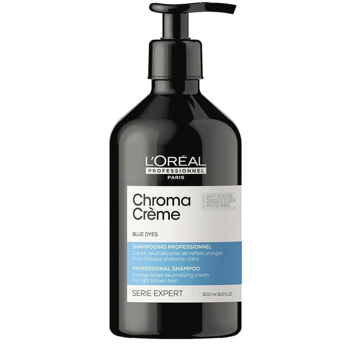 Colour Neutralising Shampoo L'Oreal Professionnel Paris Chroma Crème Chestnut hair (500 ml) | L'Oreal Professionnel Paris | Aylal Beauty