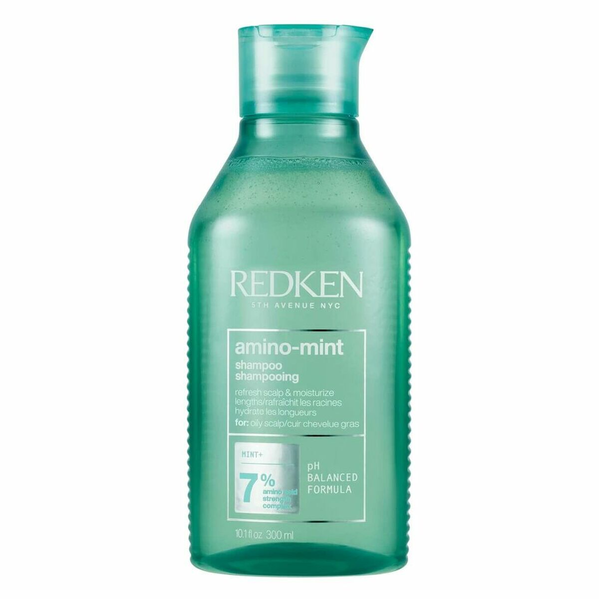 Purifying Shampoo Amino-Mint Greasy Hair (300 ml) - Redken Maroc - Aylal Beauty