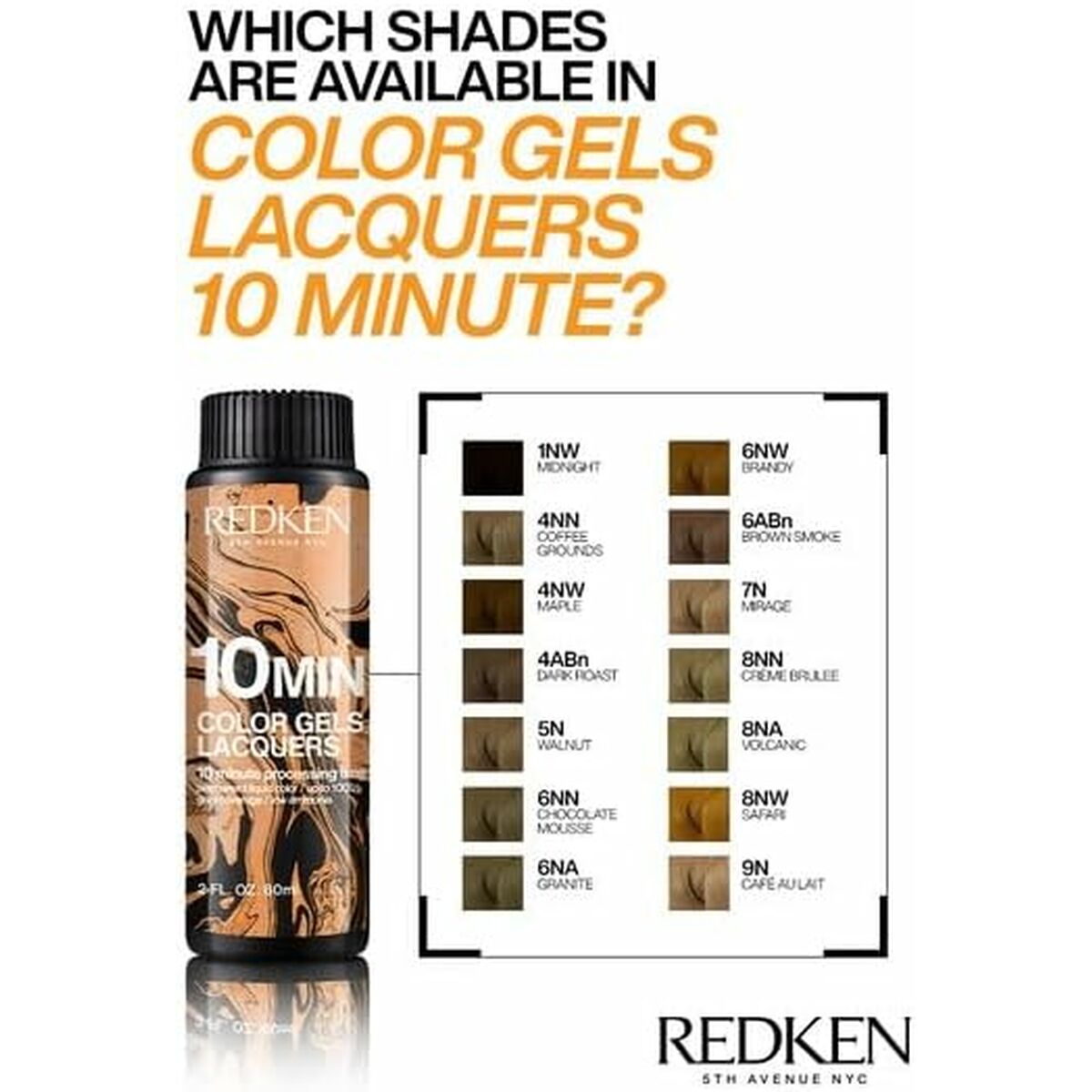 Permanent Dye Color Gels Lacquers Minutos 3 x 60 ml Nº 6ABN-6.19 (3 Units) - Redken Maroc - Aylal Beauty