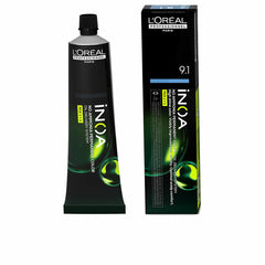 Permanent Dye L'Oreal Professionnel Paris Inoa Nº 9.1 60 g - L'Oreal Professionnel Paris Maroc - Aylal Beauty